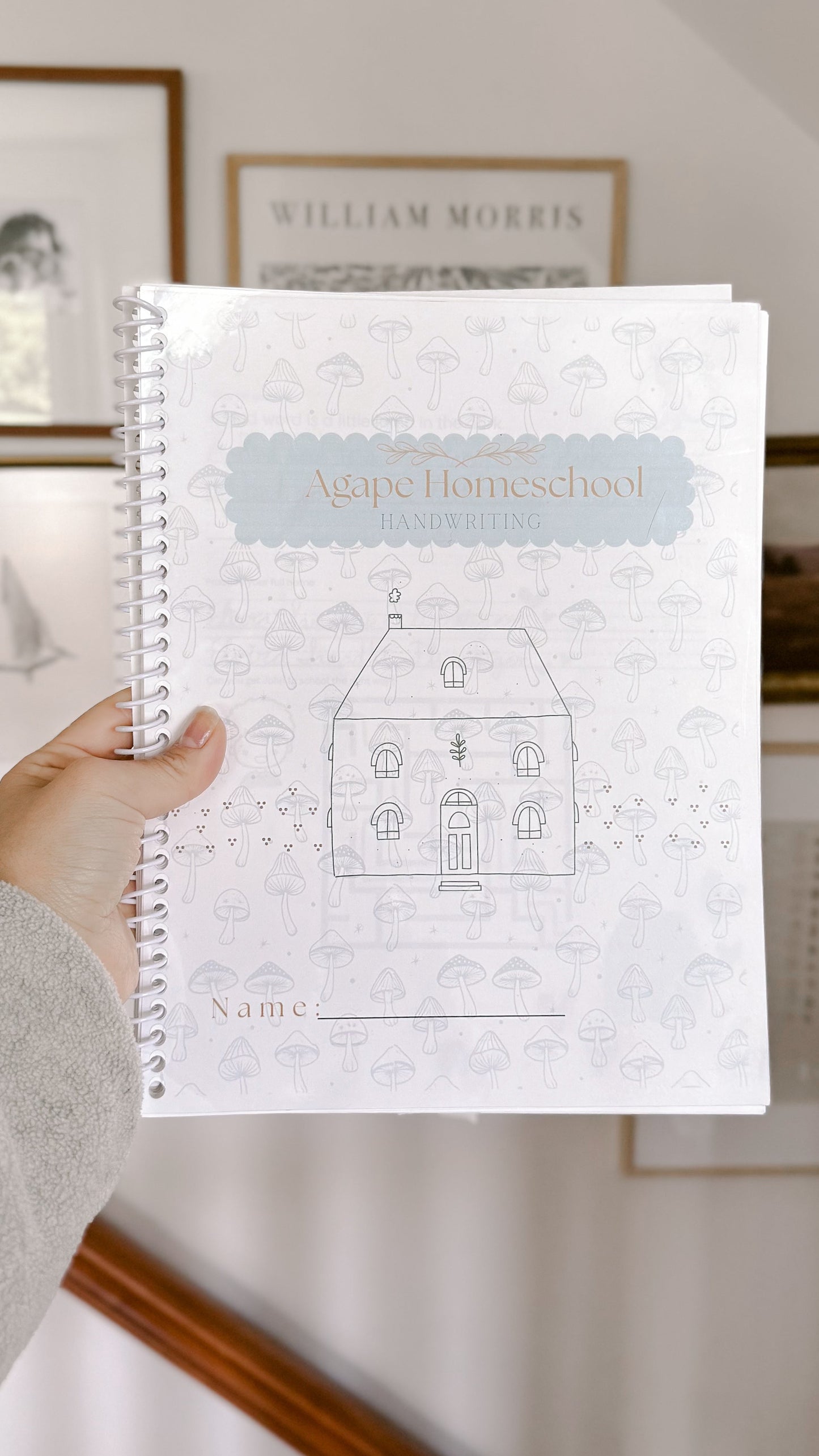 PRE-ORDER Handwriting practice Workbook