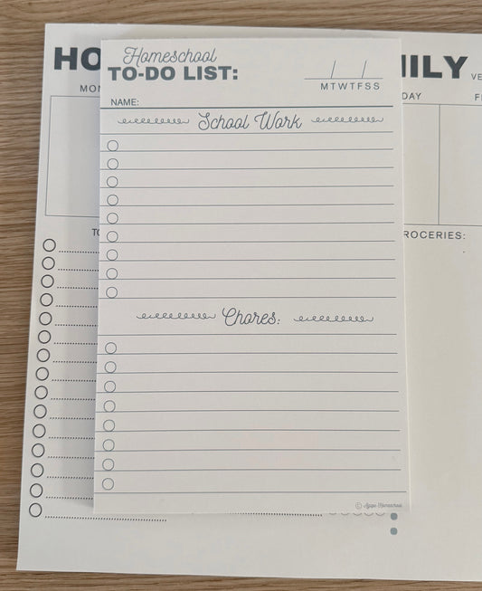 Student Daily To-do Notepad