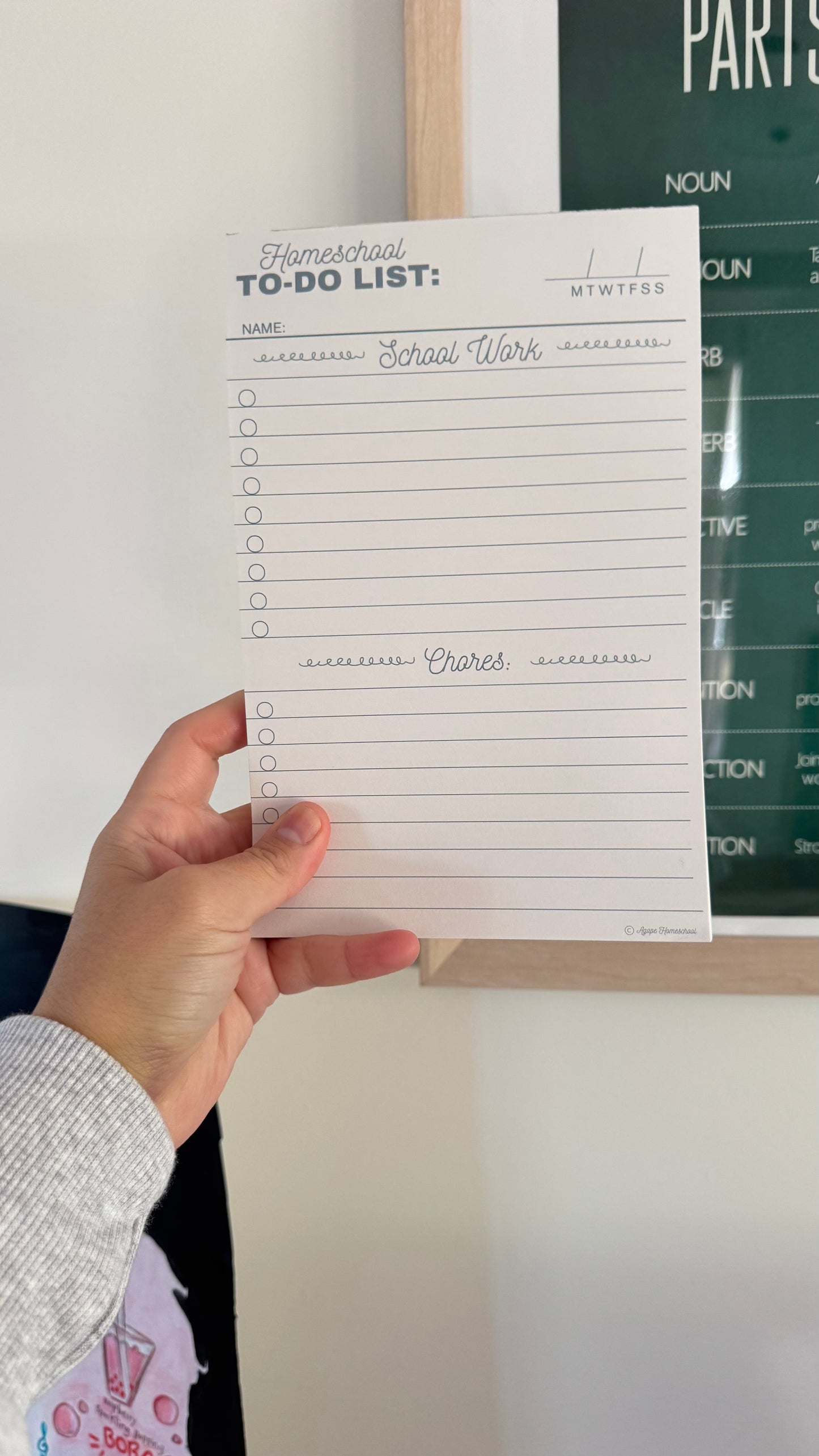 Student Daily To-do Notepad